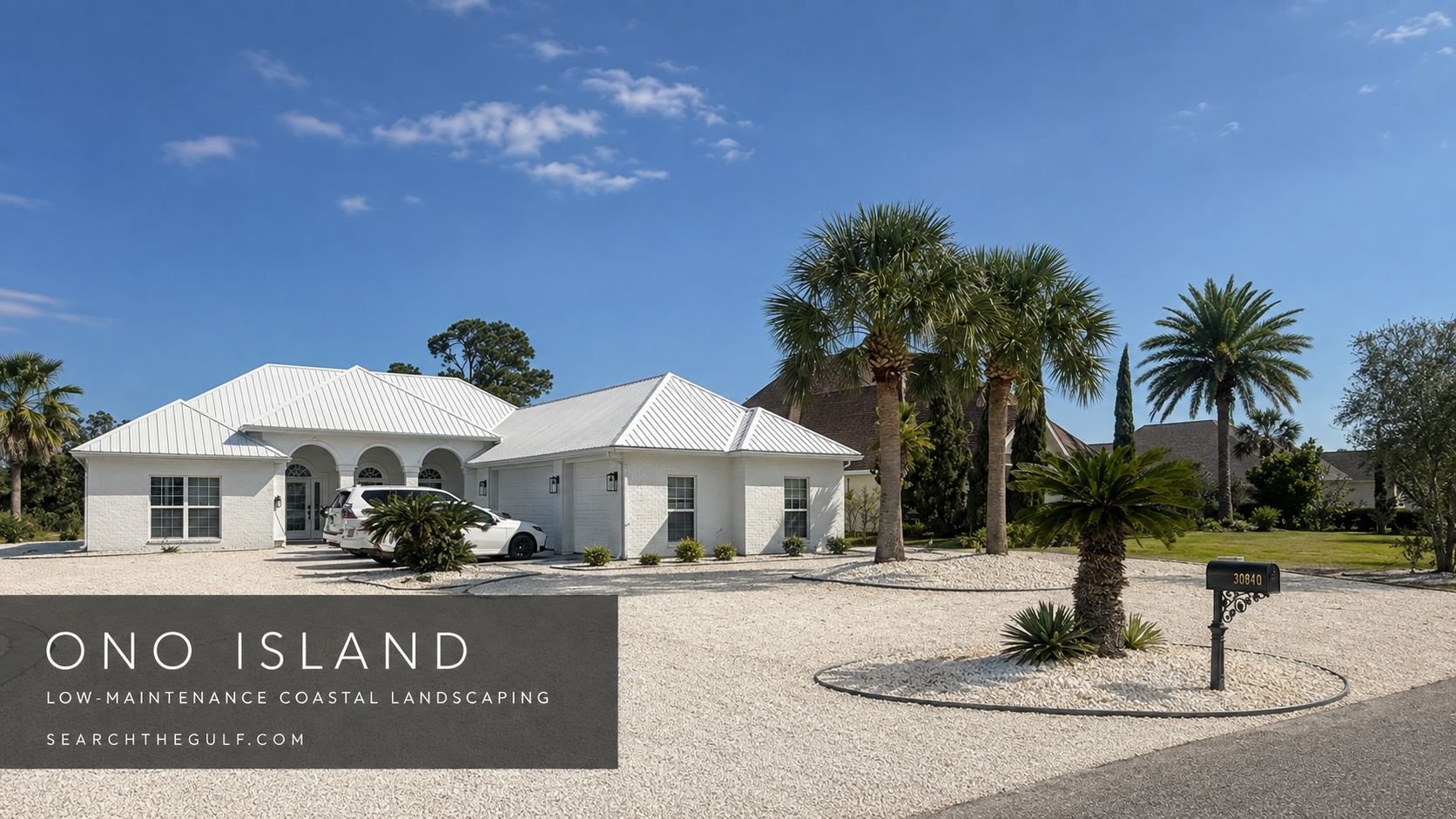 Ono Island Bahama Rock Driveways and Landscaping